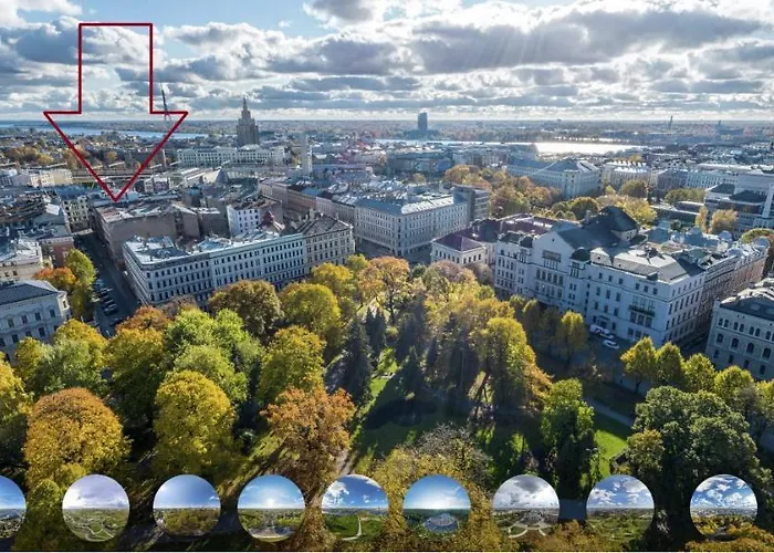 Quiet Loft , Ac, Workspace, Location, Old Town Apartment Riga