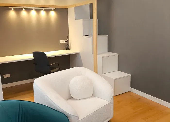 Quiet Loft , Ac, Workspace, Location, Old Town Riga