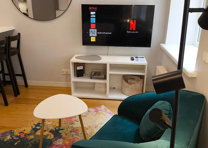 Apartment Quiet Loft , Ac, Workspace, Location, Old Town *